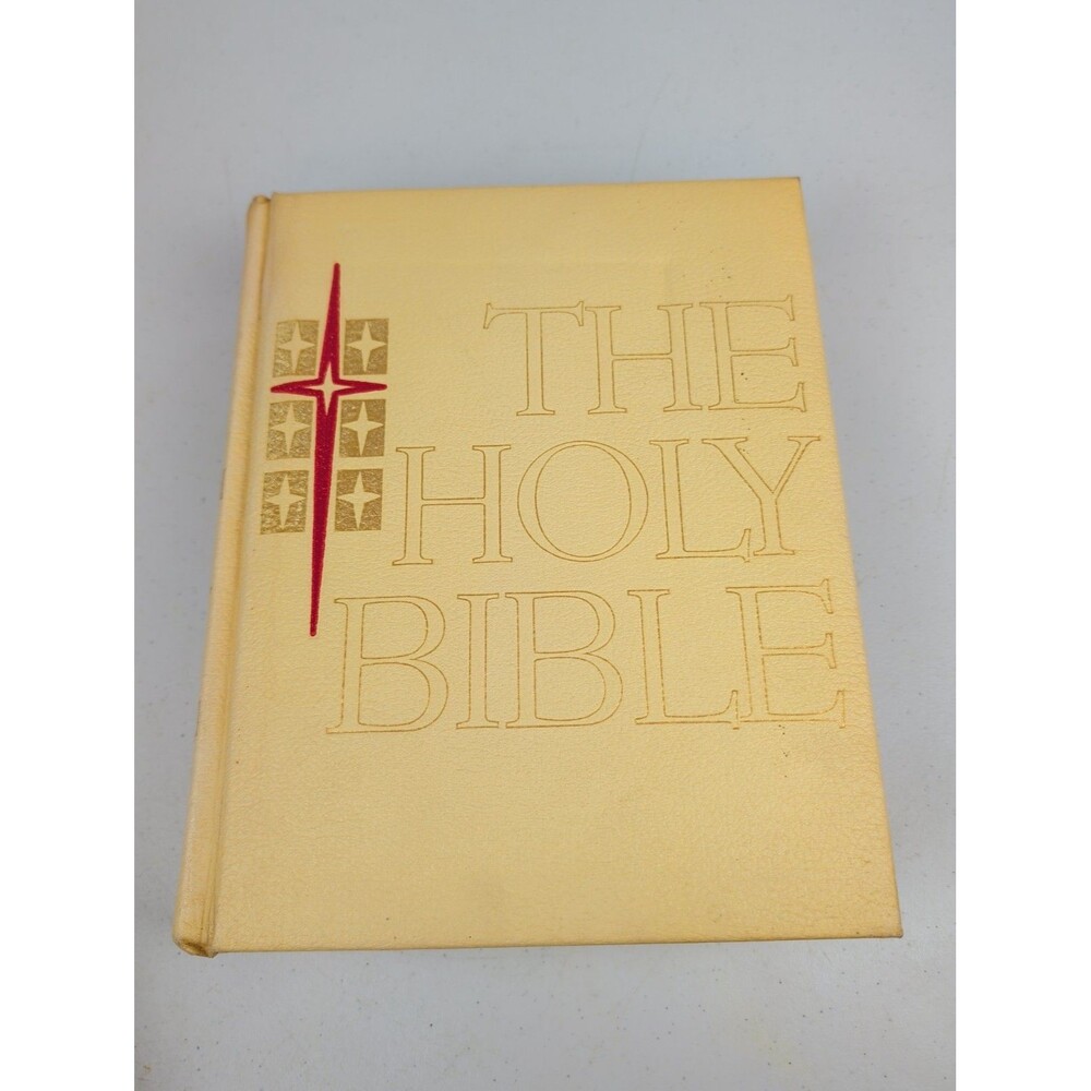 The Holy Bible Catholic Life Edition enlarged Print 1966